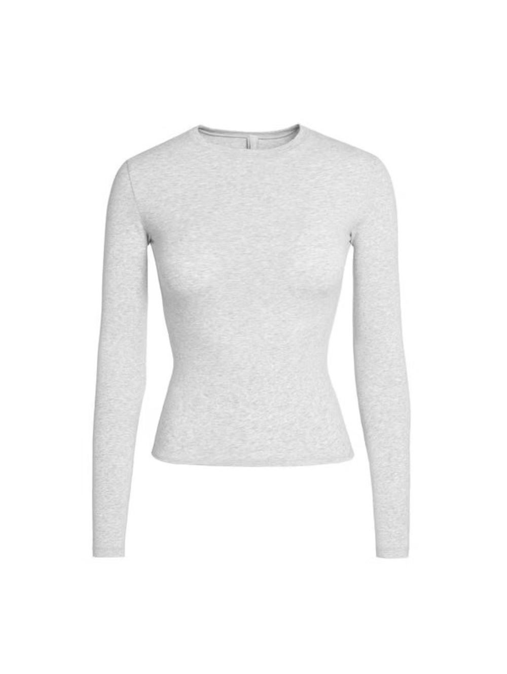 Skims Cotton Jersey Long Sleeve T Shirt